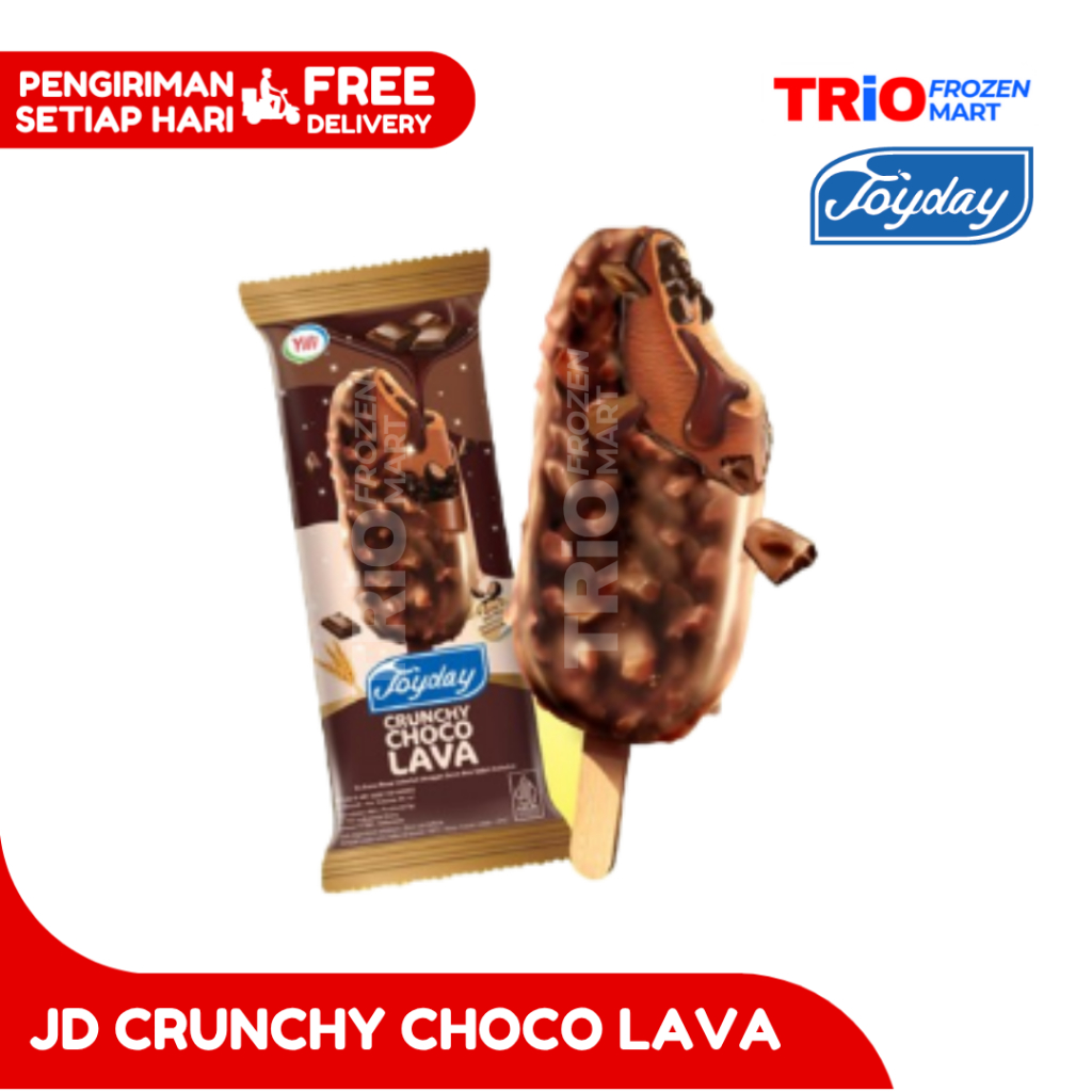 

JOYDAY CRUNCHY CHOCO LAVA ICE CREAM / ES KRIM