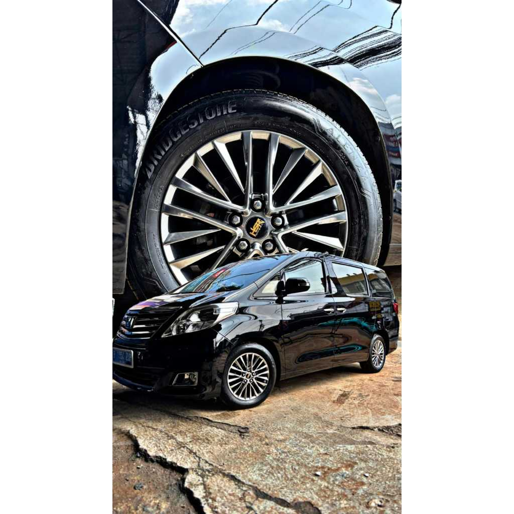 VELG MOBIL ALPHARD INNOVA SERENA HSR LONDON R17 LEBAR 7 RATA BODY
