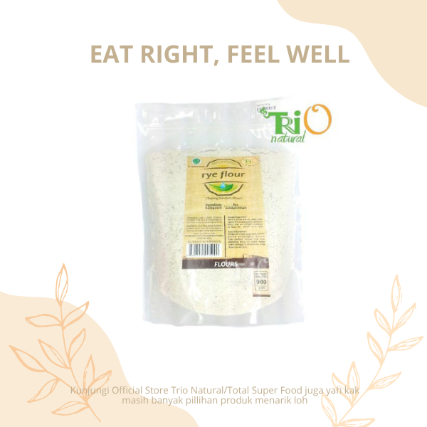 

TRIO NATURAL Tepung Rye / Rye Flour 900 gram