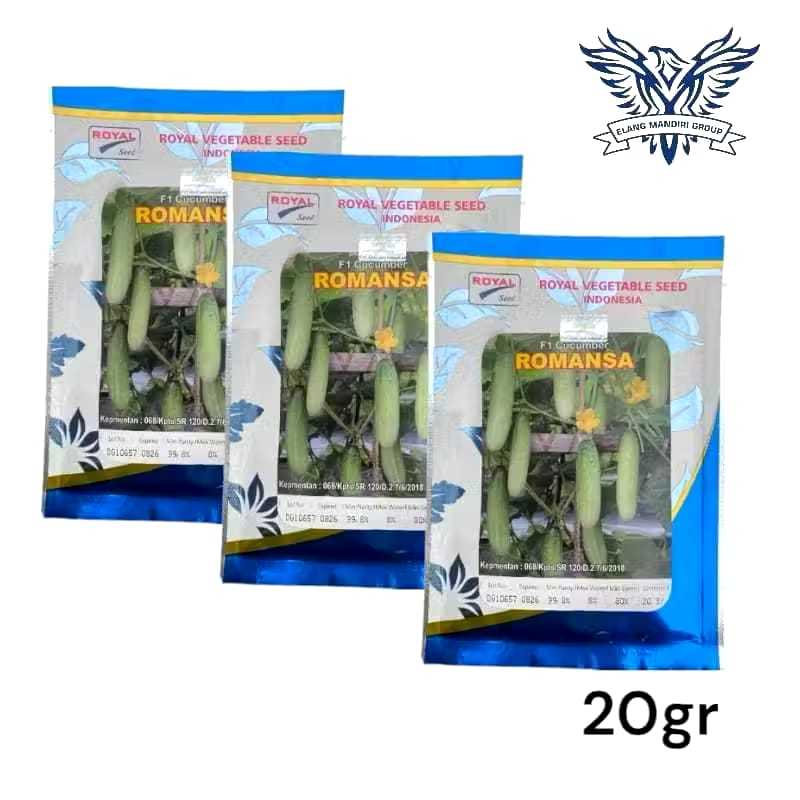 Romansa F1 20gr Benih Timun Royal Seed