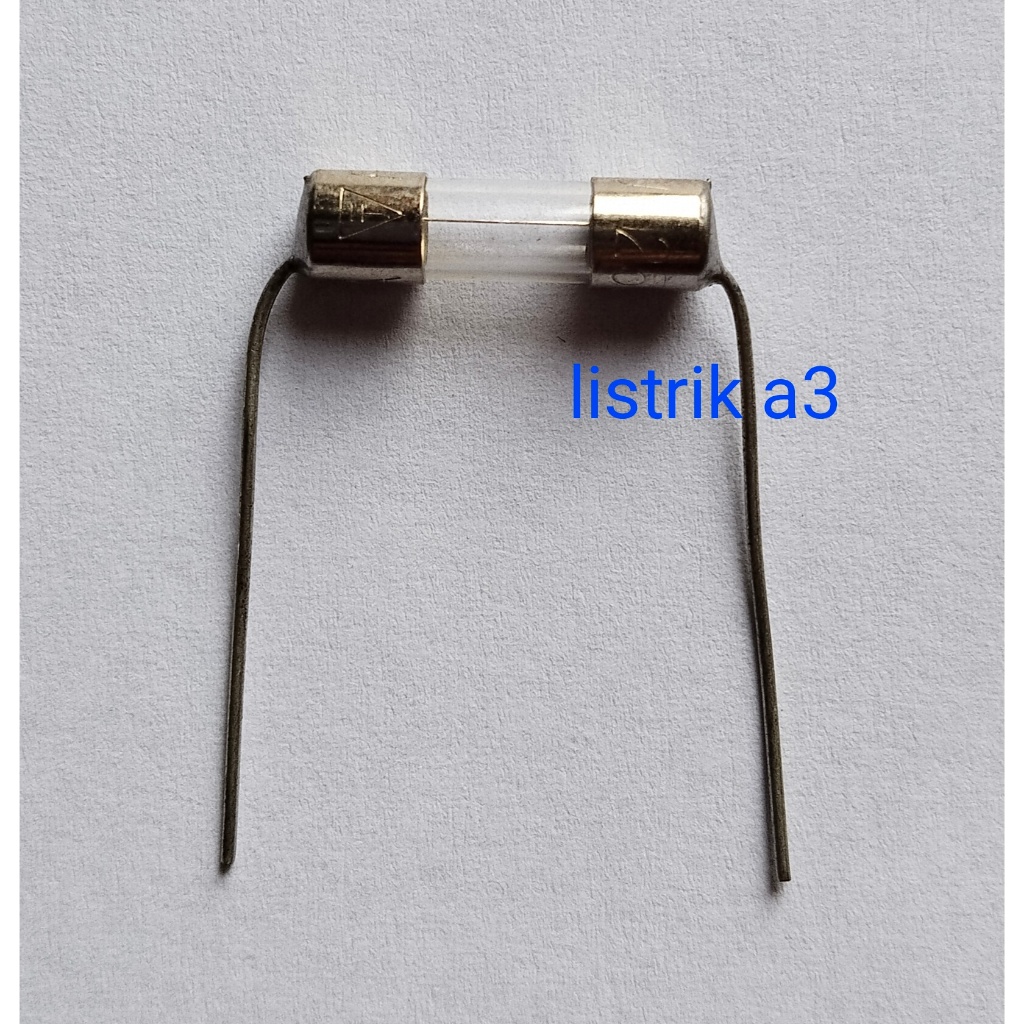 fuse kaca 250V 5A 250 V 5 A gelas sekring lead kaki listrik