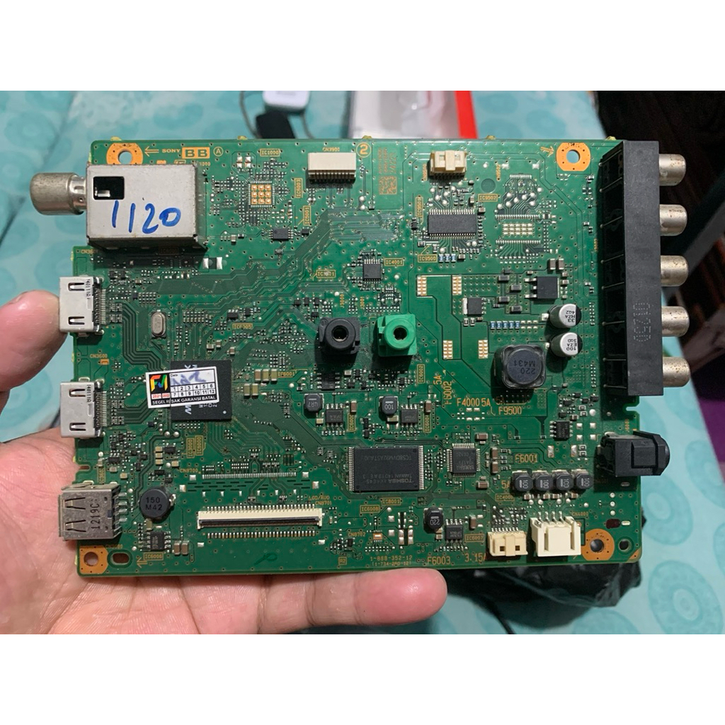 Mb Sony KLV 32R402A - Mainboard Motherboard Sony KLV 32R402A 32R402 (SOLD)