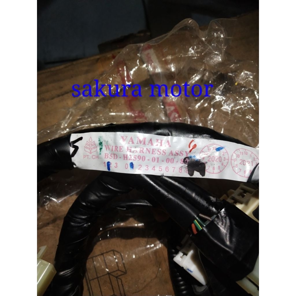 KABBEL BODI YAMAHA FREEGO TYPE NON KEYLES ORIGINAL B5D-H2590-01