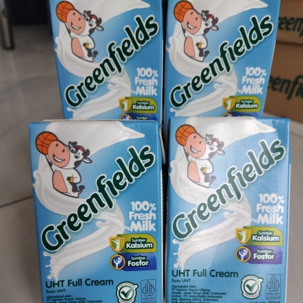 

Greenfields UHT Full Cream 105ml