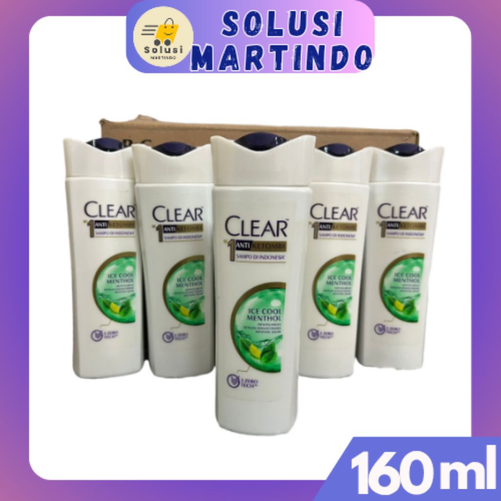 SHAMPOO CLEAR ANTI DANDRUFF  160ML