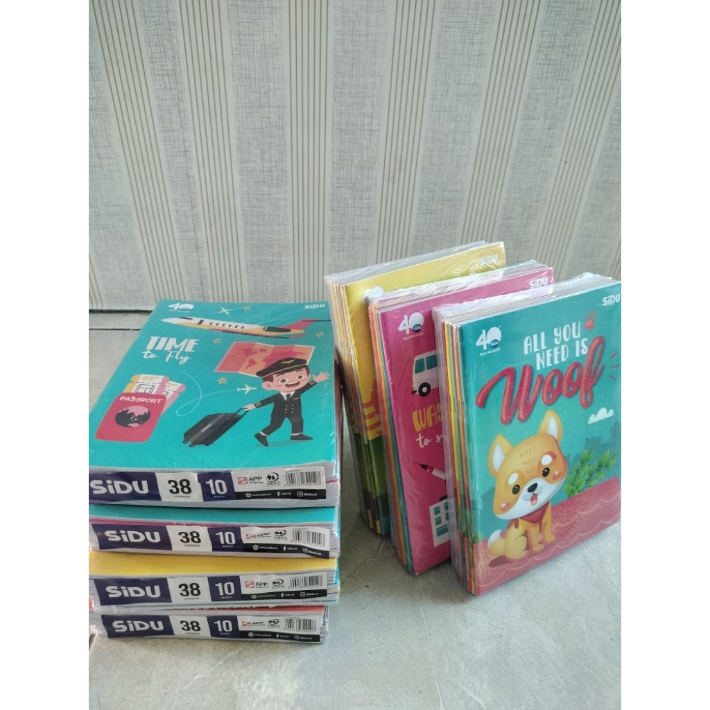 

Buku Tulis SIDU isi 38 Lembar ( 1 pak isi 10 Buku)