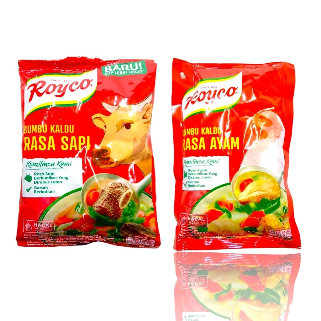 

Royco Bumbu kaldu rasa ayam 220g