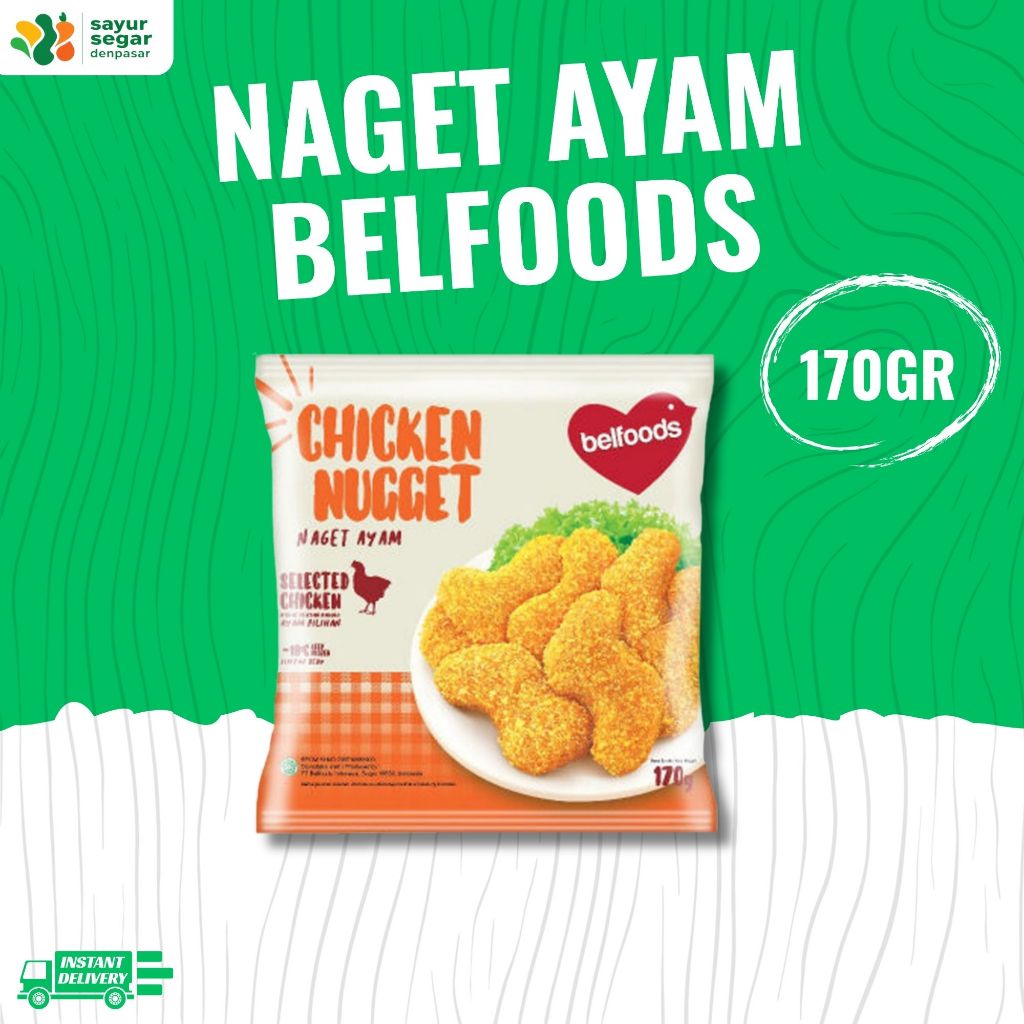 

Naget Ayam Belfoods 170gr - Sayur Segar Denpasar