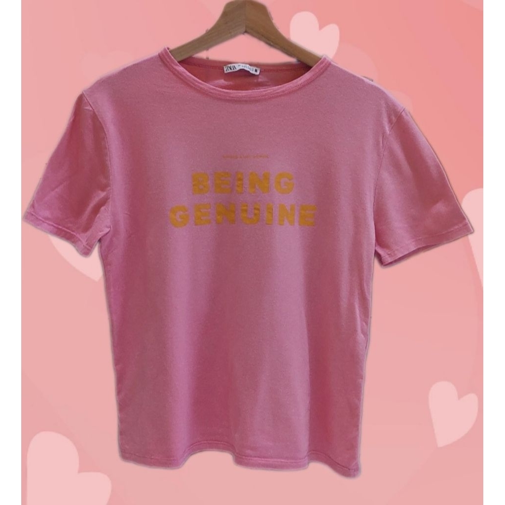 SALE  ZARA KAOS WANITA SANTAI 100%ORI