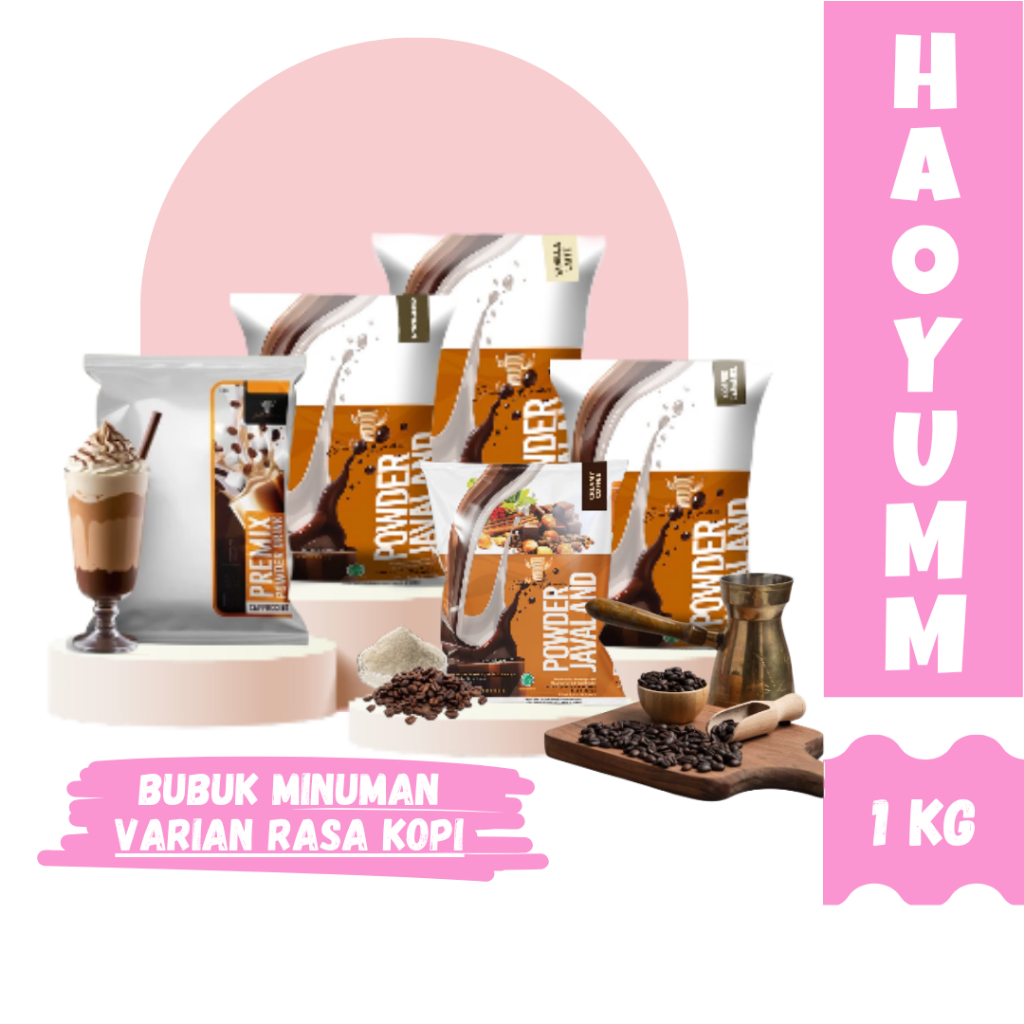 

[1 KG] Haoyumm Bubuk Minuman Rasa KOPI (HY)