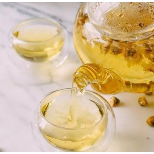 

(sko) Teh Bunga Chrysan Kering flower krisan yellow chrysanthemum emas golden tea