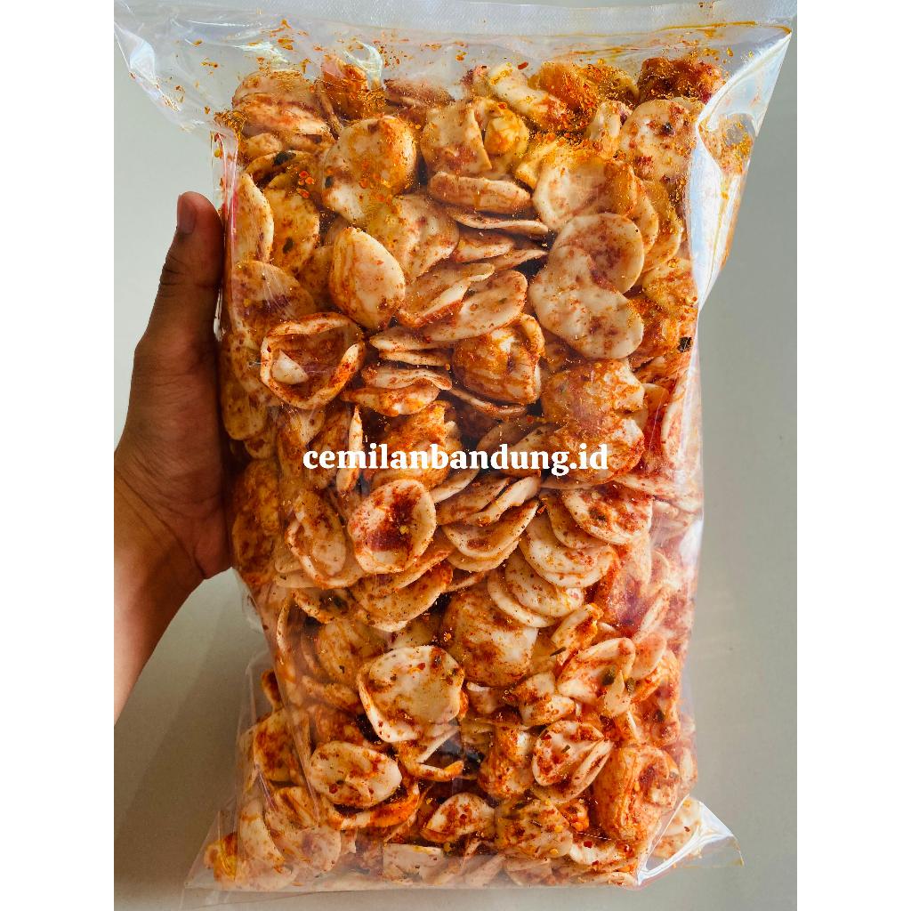 

kerupuk putih 1kg pedas daun jeruk