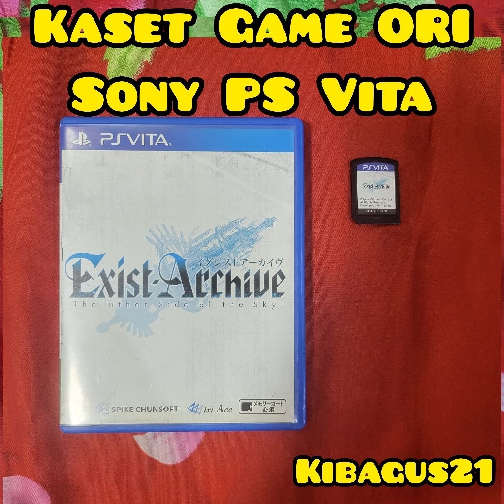 Kaset Game Exist Archive ORI PS Vita