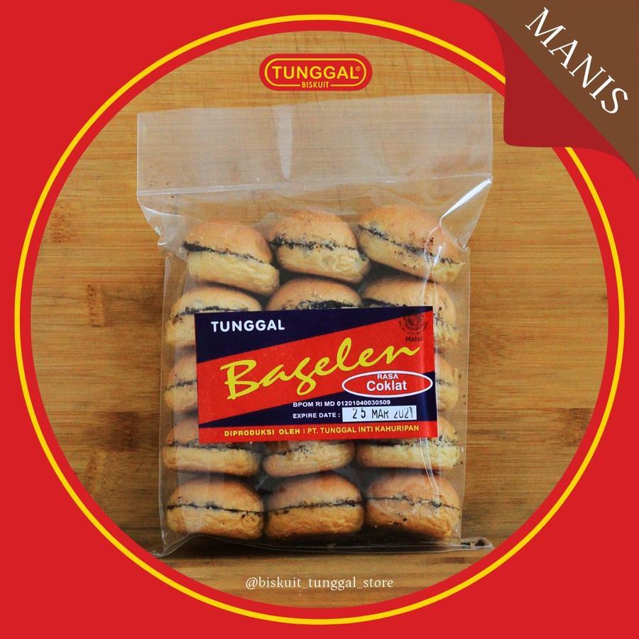 

Biscuit Tunggal bagelen kering original/roombutter/cokelat