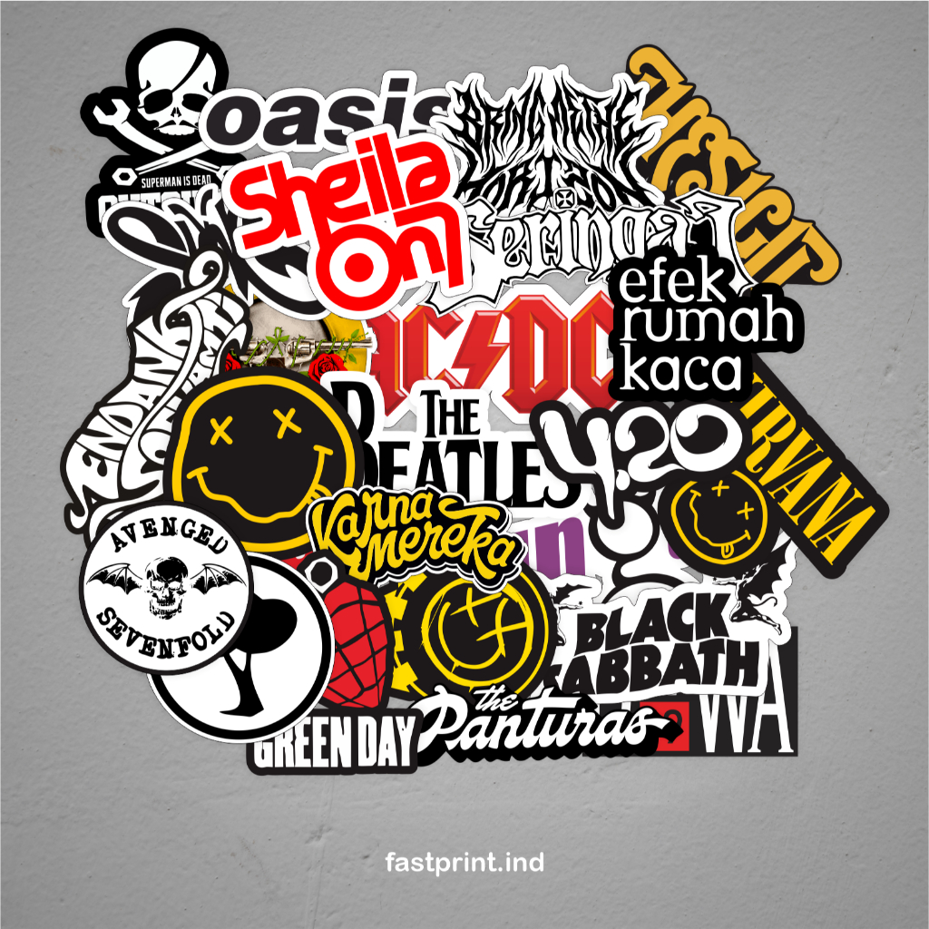 

STIKER BAND PREMIUN SUDAH DIPOTONG TINGGAL TEMPEL BAHAN VYNIL GRAFTAC ANTI AIR