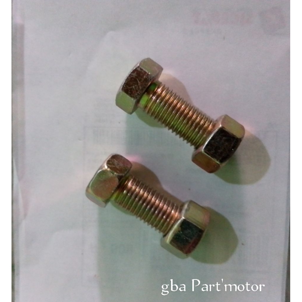 Baut Mur 14 2set M10 Panjang 2,5Cm