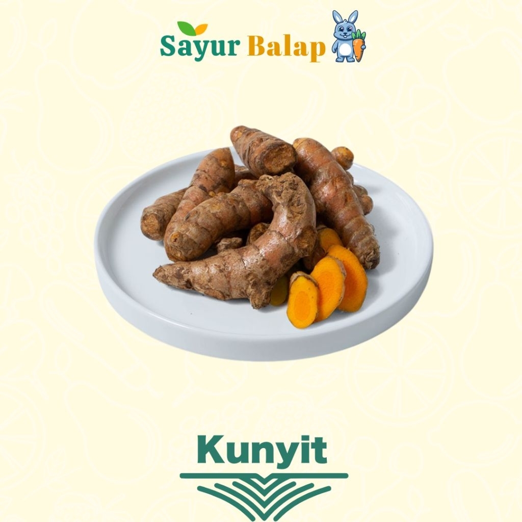 

Kunyit - 100 Gram - Sayur Balap Lampung