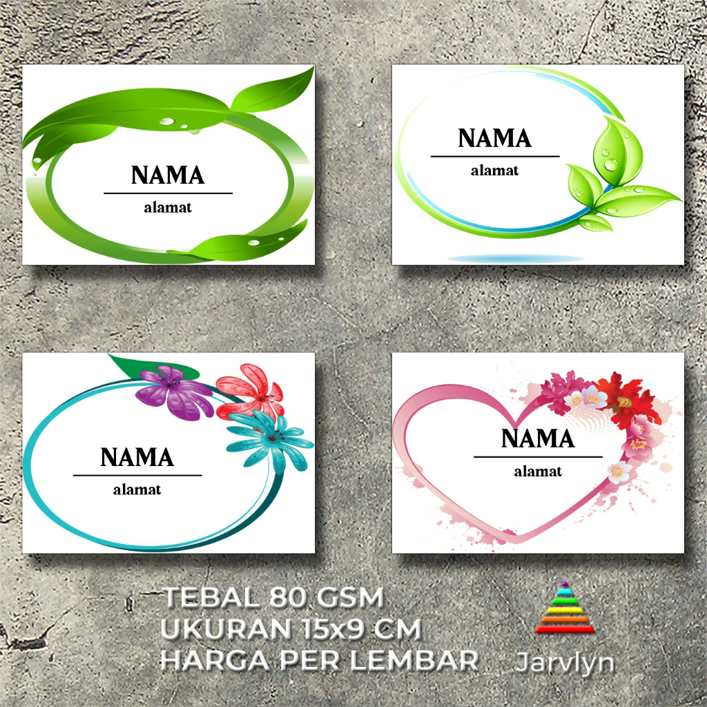 

Amplop Kondangan Custom Nama Alamat Logo ukuran sedang 152x90mm eceran