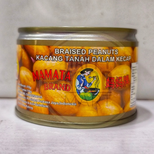 

[HALAL] MAMATA KACANG TANAH DALAM KECAP 170G/ BRAISED PEANUTS/ KACANG TANAH KALENG