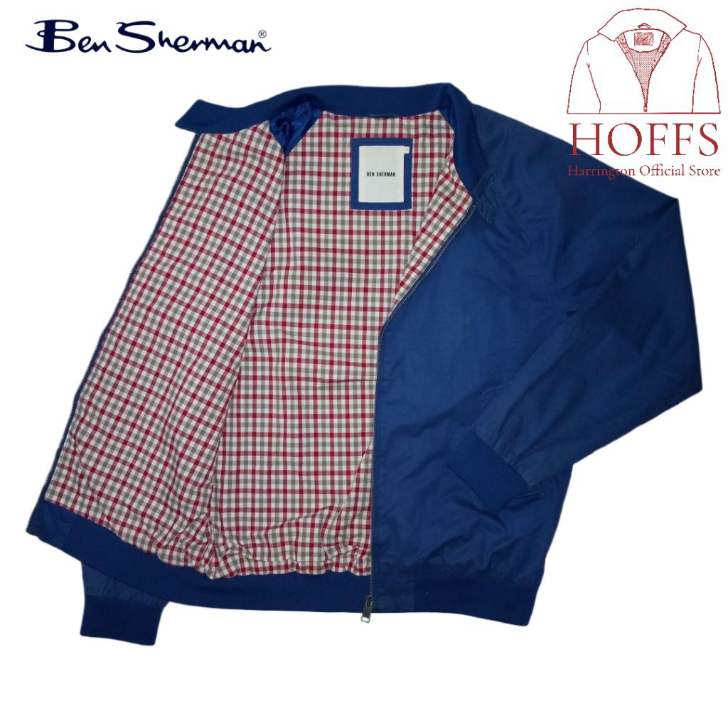 Ben Sherman Harrington Jacket Blue L 1BNSHERMANNV