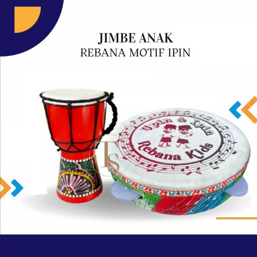 rebana dan gendang mainan anak