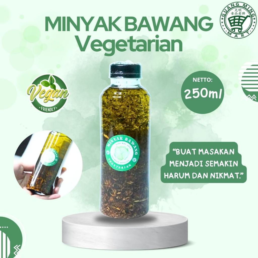 

Minyak Bawang Vegan Vegetarian Homemade Wangi, Gurih, Nikmat