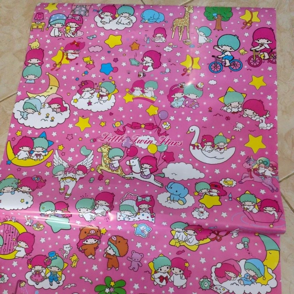

kertas kado glossy motif twinkle little star