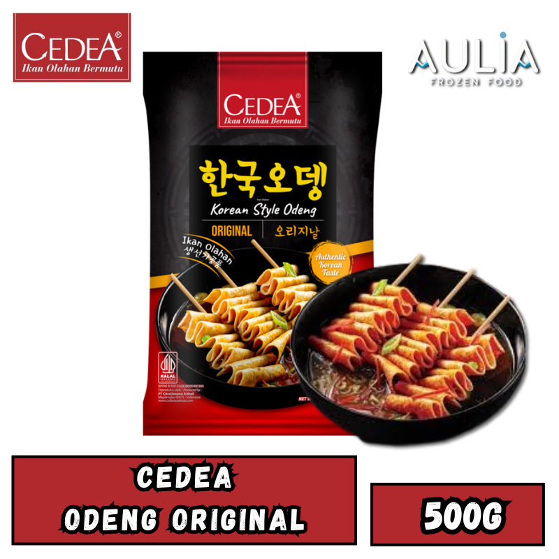 

Cedea Korean Odeng Spicy 500g/ Korean Odeng Spicy Cedea 500gr / Frozen Food Depok / Aulia Frozen Food