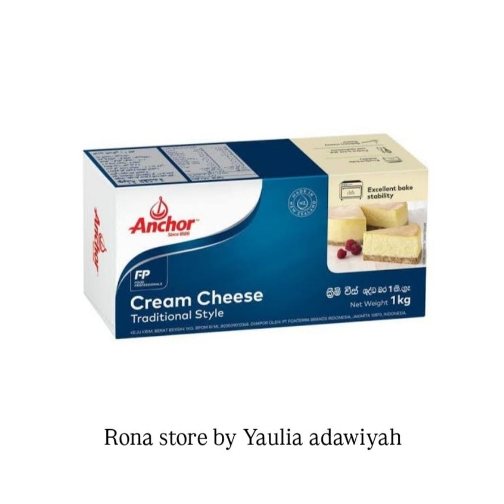 

Keju Anchor Cream Cheese Kemasan 1Kg