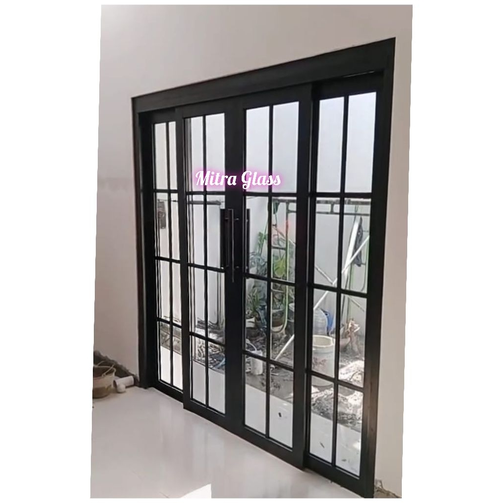 pintu sliding swing L280 x T200