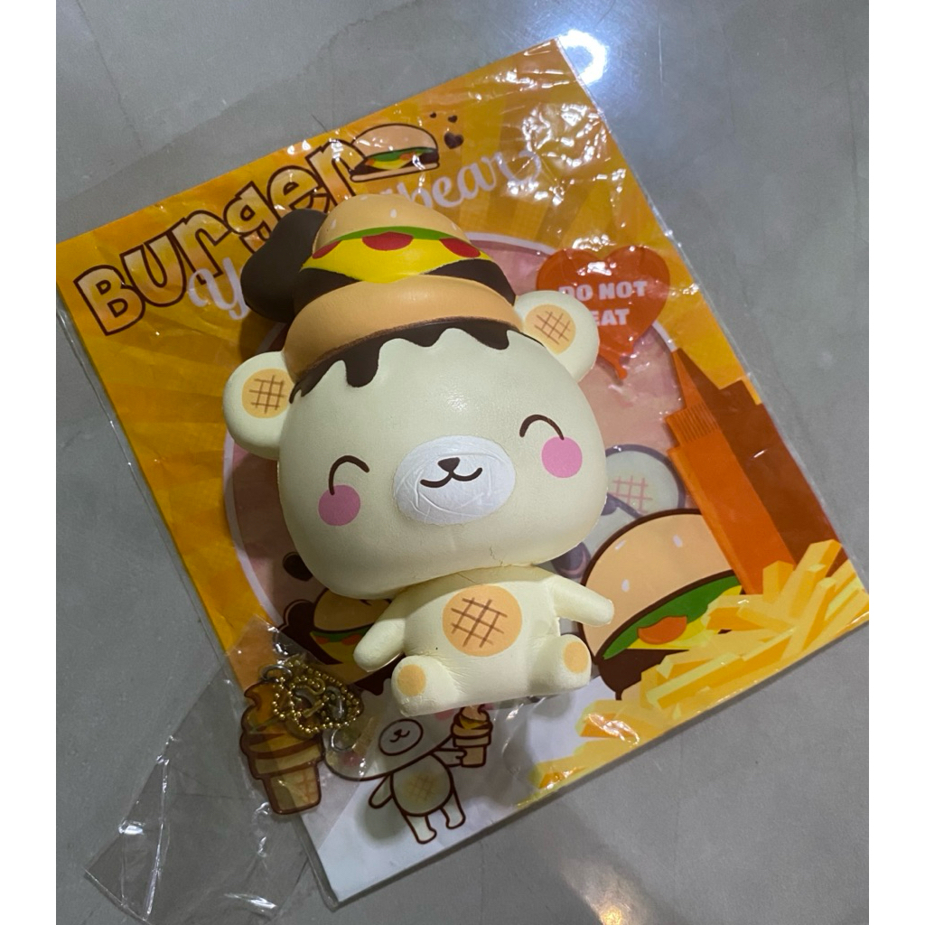 BURGER YUMMIBEAR SQUISHY