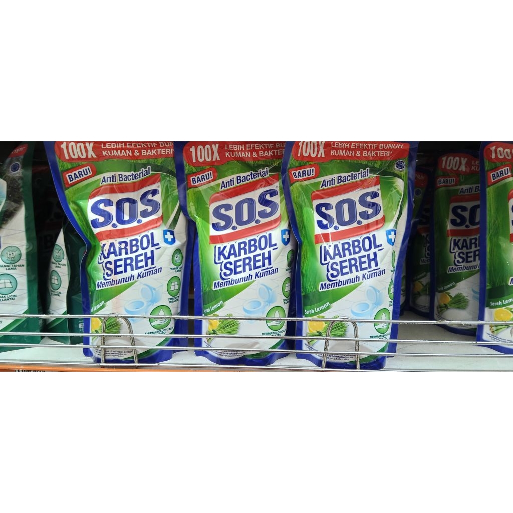 Sos karbol sereh refil 700ml
