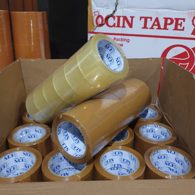 

LAKBAN BENING PREMIUM NAWATAPE 48 MM X 110 YARD HARGA 6 PCS BISA BAYAR DI TEMPAT