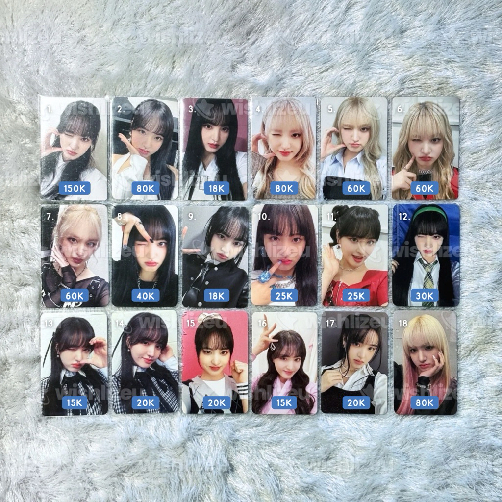 [read description] ive liz | pc photocard poca pob benefit album official | eleven love dive after l