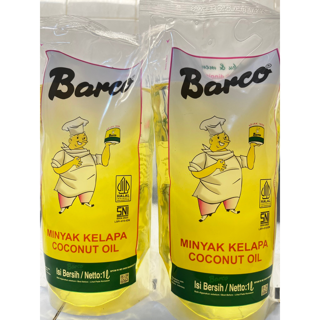

Minyak Kelapa Barco 100% Original 1 Liter Pouch