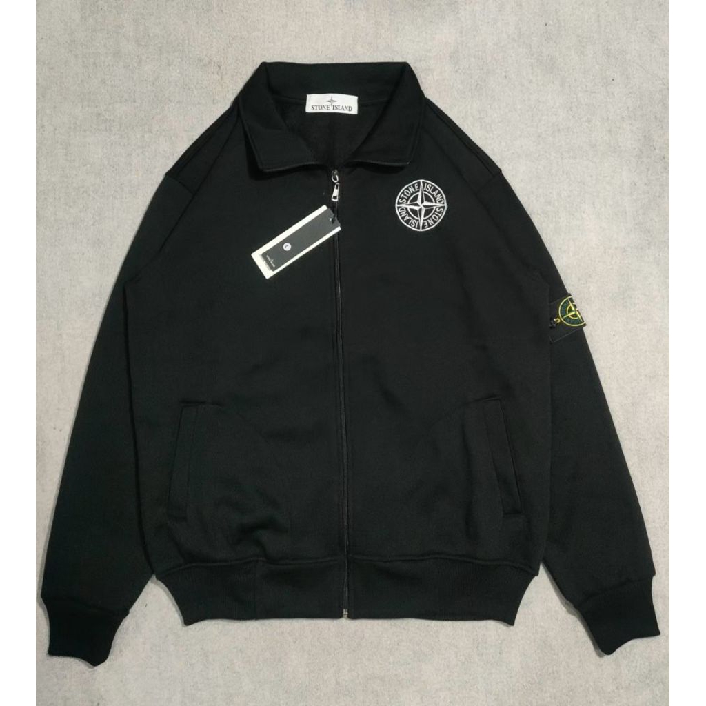 TRACKTOP BORDIR HITAM