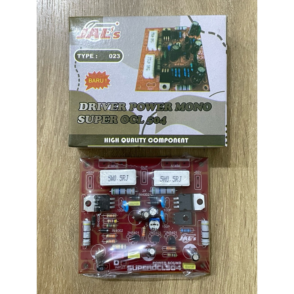 RAKITAN KIT DRIVER POWER SOCL AMPLIFIER SUPER OCL 504