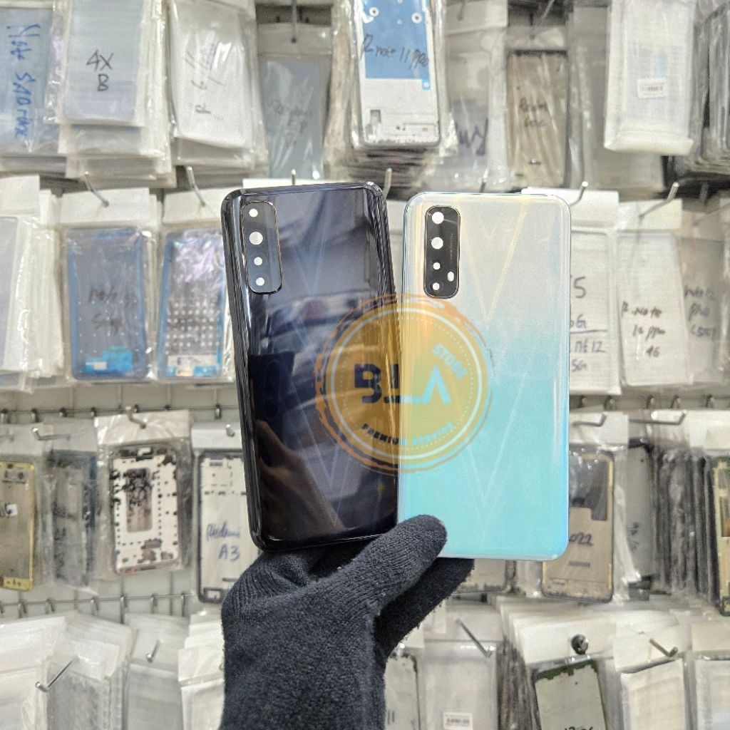 BACK CASING - HOUSING - KESING + BEZEL REALME Narzo 20 Pro