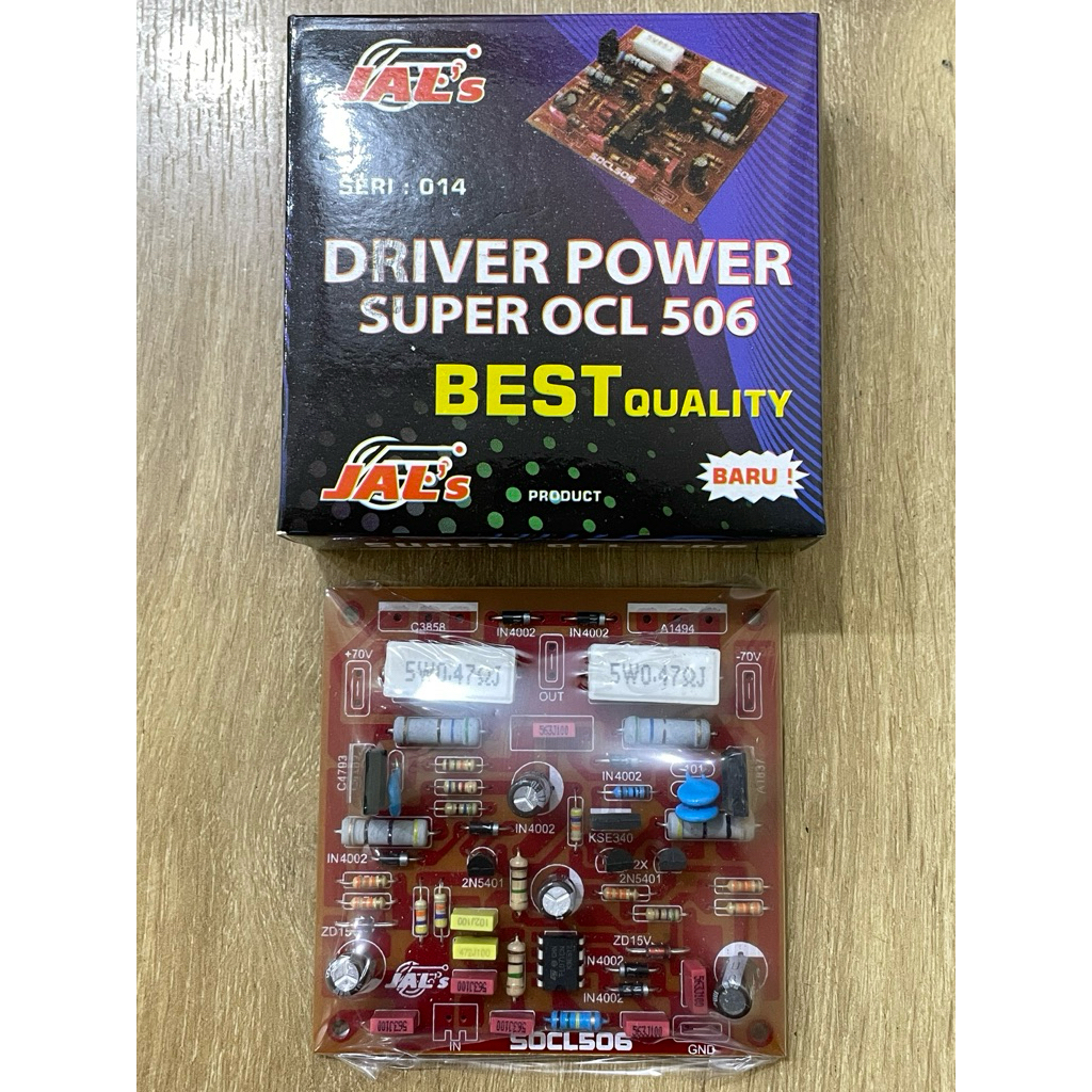 RAKITAN KIT DRIVER POWER SOCL AMPLIFIER SUPER OCL 506