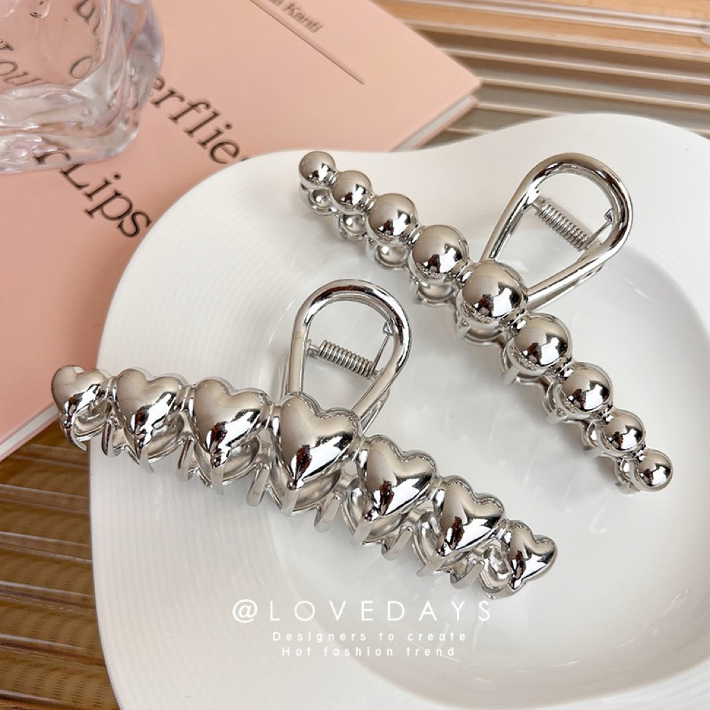 Jepit rambut hairclip kep rambut dewasa bahan metal besi.