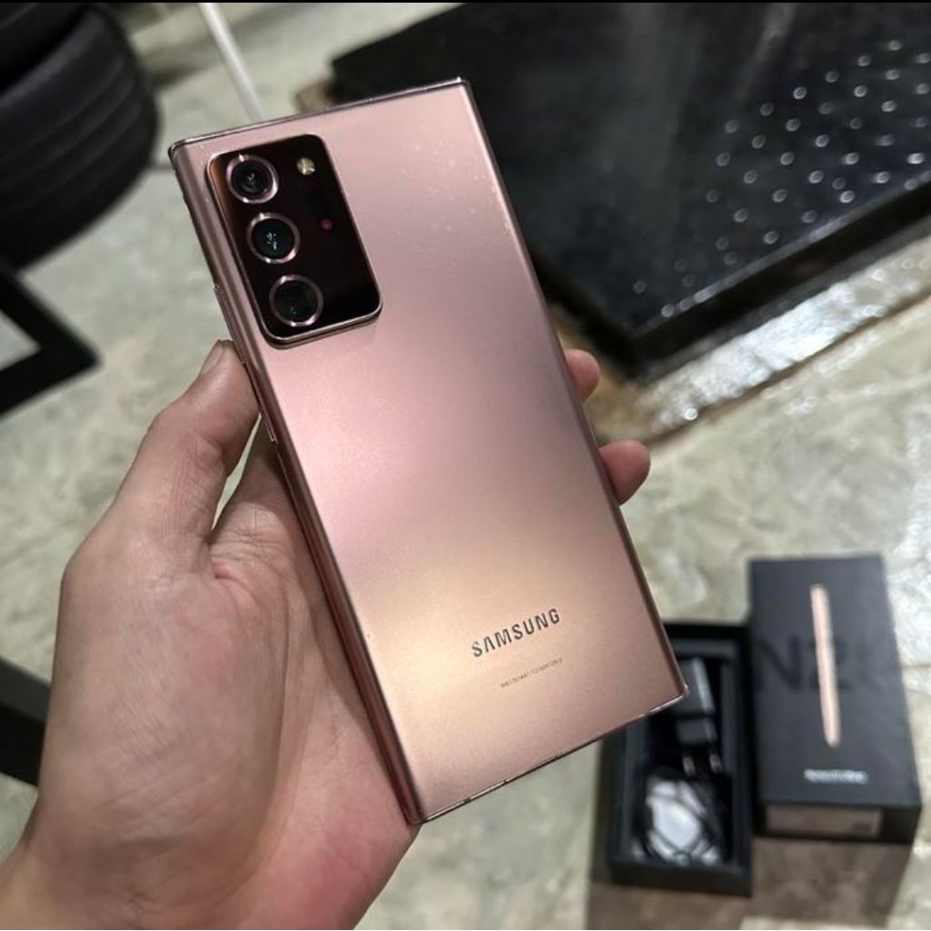 Termurah SAMSUNG GALAXY NOTE 20 ULTRA 5G RAM 8/256GB EX SEIN SECOND FULLSET NO MINUS