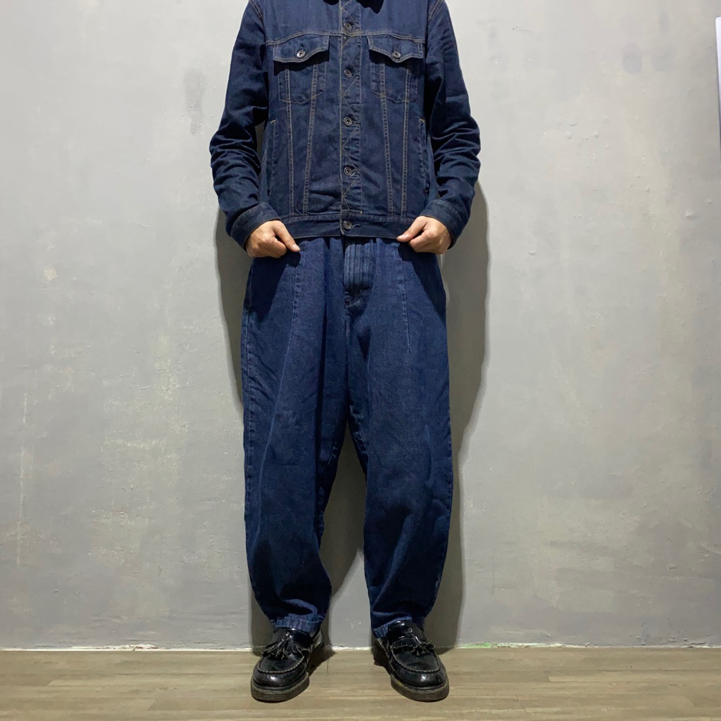 GU Baggy Denim Pants