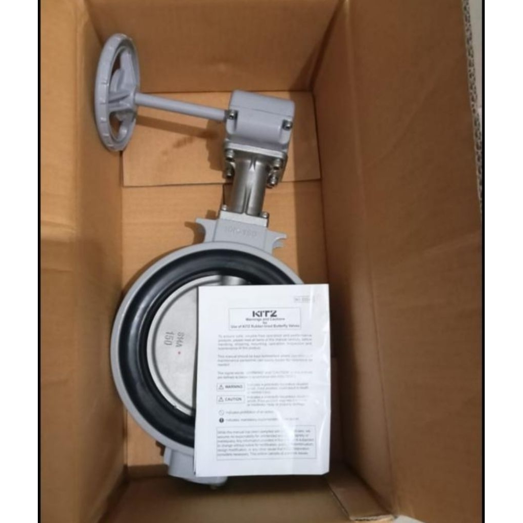 Butterfly Valve Kitz Asli 8 inch Gear