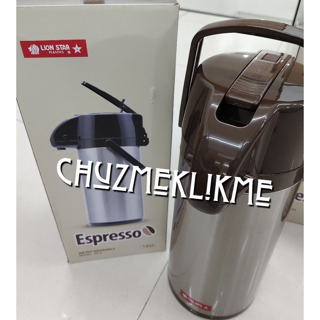Termos air panas Lion star espresso 1,9 Liter, 2,5 liter/Air pot Espresso Lion star