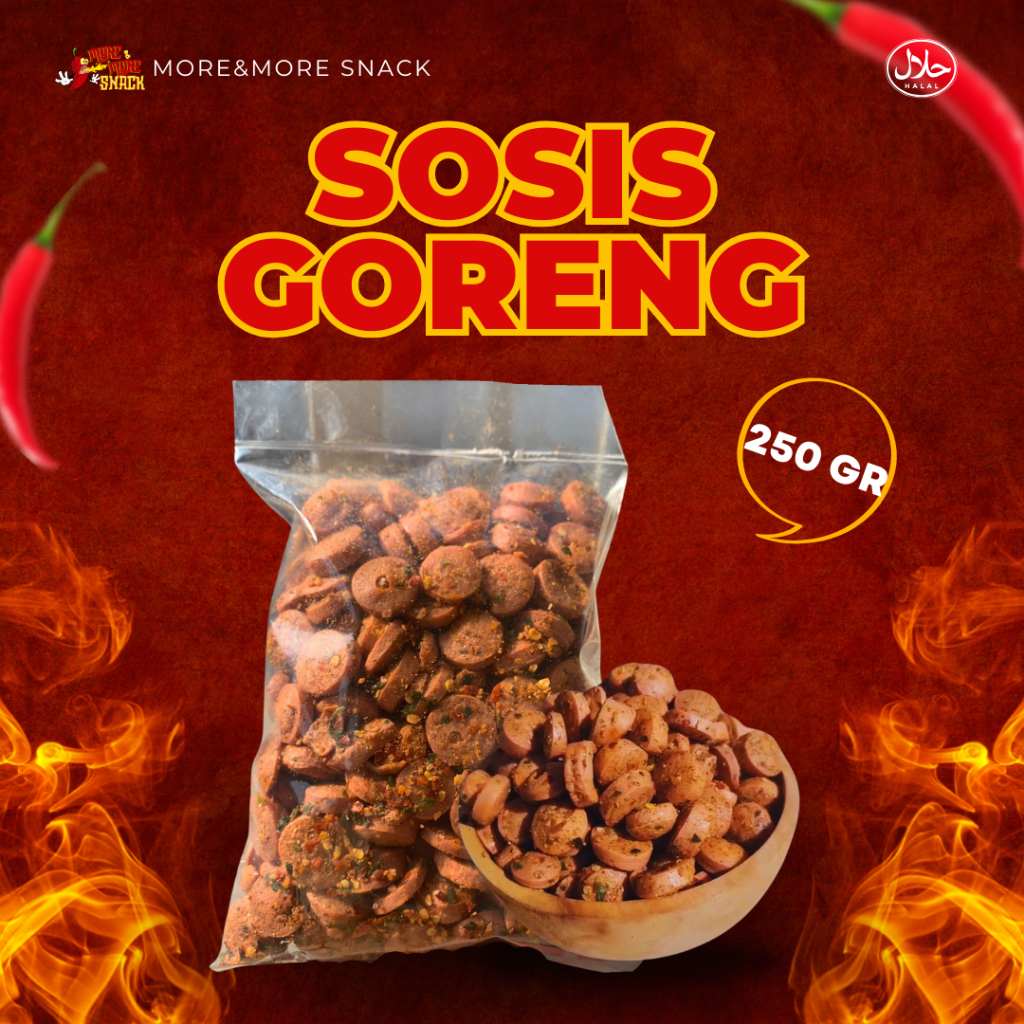 

Sosis Goreng Pedas Daun Jeruk 250gr