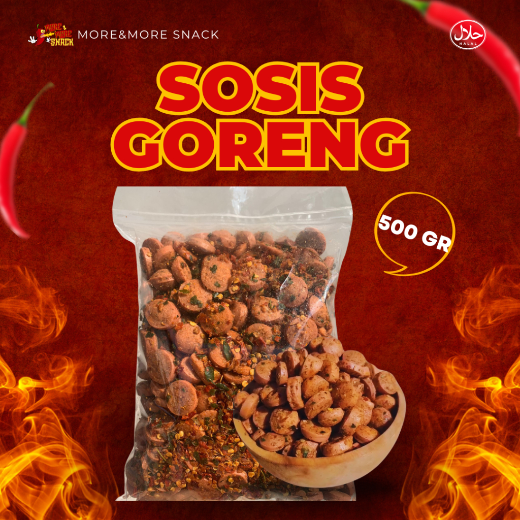 

Sosis Goreng Pedas Daun Jeruk 500gr