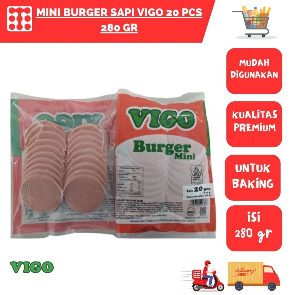

MINI BURGER SAPI VIGO 20 PCS 280 GR