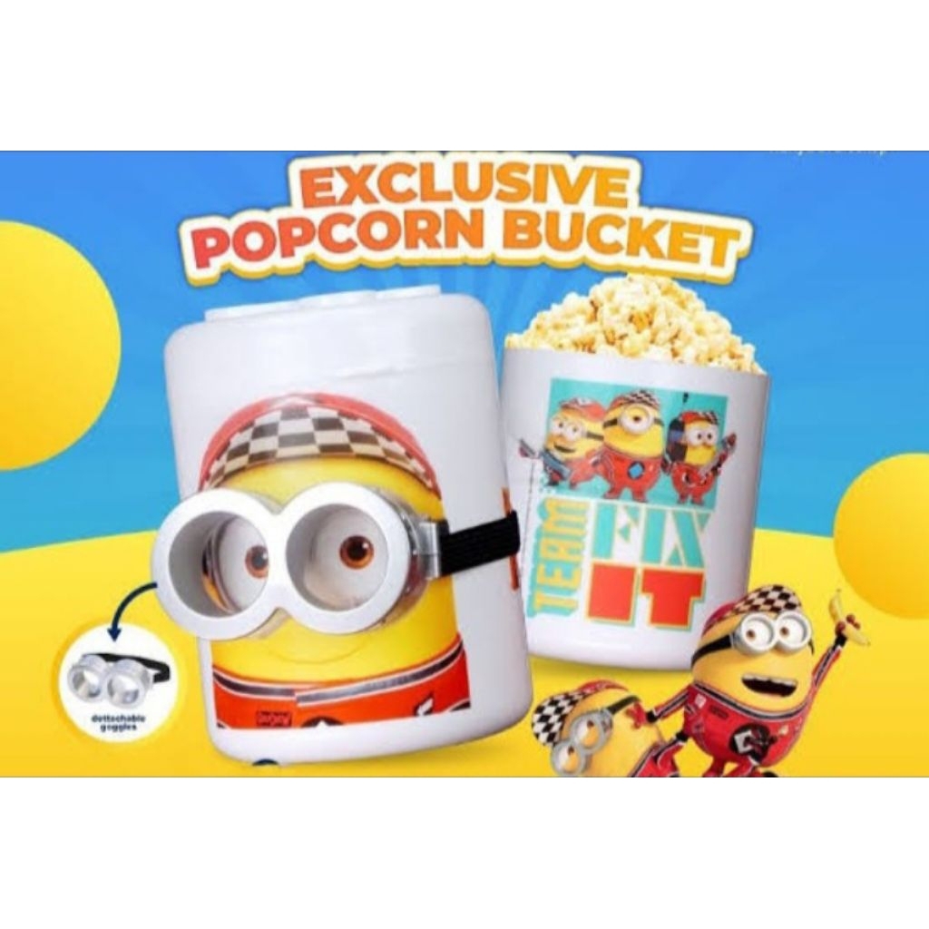 MINION Bucket Popcorn
