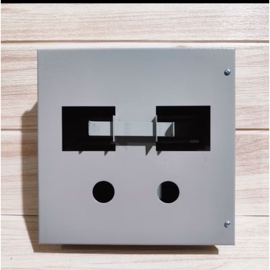 Panel Box Interlock Change Over Switch Genset Pln Phanel Interlock 3 Phase Kotak Mcb Panel Box Listr