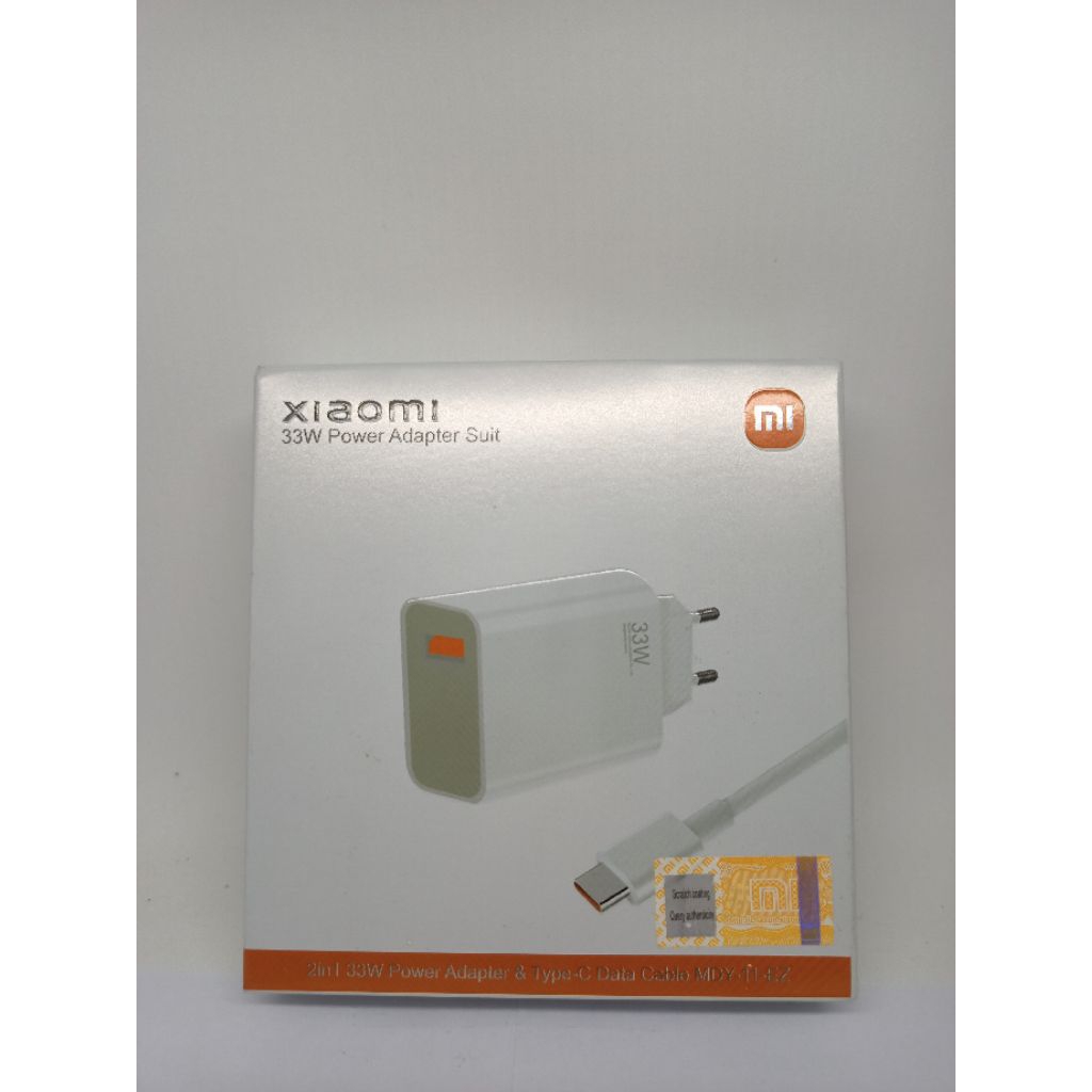 Charger Xiaomi Turbo 33W Type C Original 100%